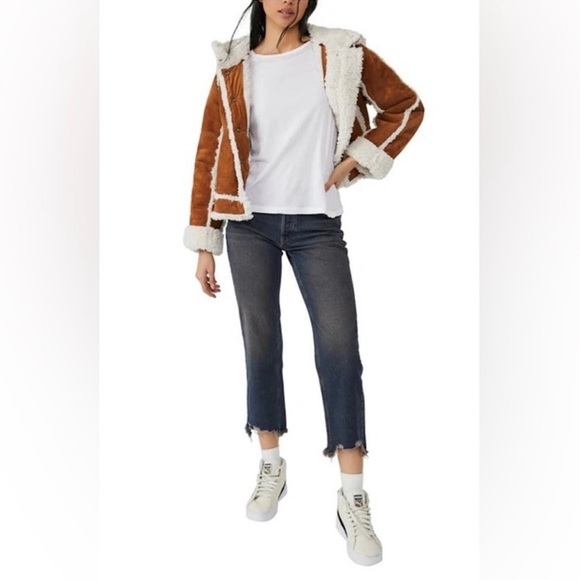 NWT Free People Vegan Exchange Shearling Jacket - S, M & L - Picture 8 of 10